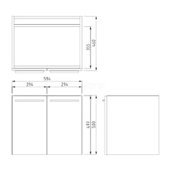 Box Badkamermeubel Met Wastafel | 60 Cm Grijs Front Keramiek 2 Deuren 6 Box Badkamermeubel Met Wastafel | 60 Cm Grijs Front Keramiek 2 Deuren -Badkamer Verkoopwinkel box badkamermeubel met wastafel 60 cm grijs front keramiek 2 deuren bma005502 2