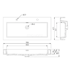 Canto Badkamermeubel Met Wastafel | 100 Cm Mat Zwart Front Mineraalmarmer 2 Lades Onder Elkaar 11 Canto Badkamermeubel Met Wastafel | 100 Cm Mat Zwart Front Mineraalmarmer 2 Lades Onder Elkaar -Badkamer Verkoopwinkel canto badkamermeubel met wastafel 100 cm mat zwart front mineraalmarmer 2 lades onder elkaar f02 100022102 5