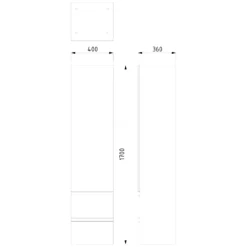 Lungo Badkamerkast | 170 Cm Mat Zwart Greeploos Front 3 Vakken + 2 Lades 3 Lungo Badkamerkast | 170 Cm Mat Zwart Greeploos Front 3 Vakken + 2 Lades -Badkamer Verkoopwinkel lungo badkamerkast 170 cm mat zwart greeploos front 3 vakken 2 lades bkk10 00020 1