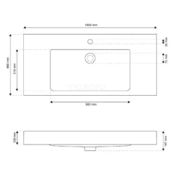 Modulo Badkamermeubel Met Wastafel | 100 Cm Donkerbruin Eiken Vlak Front Mineraalmarmer 2 Lades Onder Elkaar -Badkamer Verkoopwinkel modulo badkamermeubel met wastafel 100 cm donkerbruin eiken vlak front mineraalmarmer 2 lades onder elkaar bmw17 00722 5