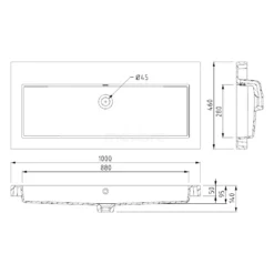 Modulo Badkamermeubel Met Wastafel | 100 Cm Middengrijs Lamel Front Mineraalmarmer 1 Lade -Badkamer Verkoopwinkel modulo badkamermeubel met wastafel 100 cm middengrijs lamel front mineraalmarmer 1 lade bmw11 00434 5
