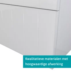 Modulo Badkamermeubel Met Wastafel | 120 Cm Hoogglans Wit Lamel Front Natuursteen 1 Lade -Badkamer Verkoopwinkel modulo badkamermeubel met wastafel 120 cm hoogglans wit lamel front natuursteen 1 lade bmw11 00122 3