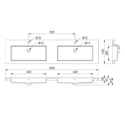 Modulo Badkamermeubel Met Wastafel | 180 Cm Donkergrijs Beton Vlak Front Mineraalmarmer 4 Lades 12 Modulo Badkamermeubel Met Wastafel | 180 Cm Donkergrijs Beton Vlak Front Mineraalmarmer 4 Lades -Badkamer Verkoopwinkel modulo badkamermeubel met wastafel 180 cm donkergrijs beton vlak front mineraalmarmer 4 lades bmw18 00711 5