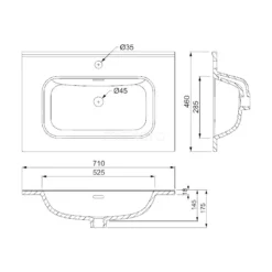 Modulo Badkamermeubel Met Wastafel | 70 Cm Lichtbruin Eiken Vlak Front Keramiek 2 Lades Onder Elkaar -Badkamer Verkoopwinkel modulo badkamermeubel met wastafel 70 cm lichtbruin eiken vlak front keramiek 2 lades onder elkaar bmw17 01960 5