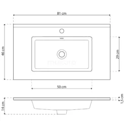 Modulo Badkamermeubel Met Wastafel | 80 Cm Hoogglans Wit Lamel Front Keramiek 1 Lade 12 Modulo Badkamermeubel Met Wastafel | 80 Cm Hoogglans Wit Lamel Front Keramiek 1 Lade -Badkamer Verkoopwinkel modulo badkamermeubel met wastafel 80 cm hoogglans wit lamel front keramiek 1 lade bmw11 00046 5