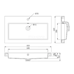 Modulo Badkamermeubel Met Wastafel | 80 Cm Lichtbruin Eiken Vlak Front Mineraalmarmer 2 Lades Onder Elkaar 12 Modulo Badkamermeubel Met Wastafel | 80 Cm Lichtbruin Eiken Vlak Front Mineraalmarmer 2 Lades Onder Elkaar -Badkamer Verkoopwinkel modulo badkamermeubel met wastafel 80 cm lichtbruin eiken vlak front mineraalmarmer 2 lades onder elkaar bmw17 00372 5