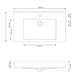 Modulo Badkamermeubel Met Wastafel | 80 Cm Saliegroen Greeploos Front Mineraalmarmer 2 Lades Onder Elkaar -Badkamer Verkoopwinkel modulo badkamermeubel met wastafel 80 cm saliegroen greeploos front mineraalmarmer 2 lades onder elkaar bmw17 04146 4