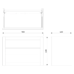 Modulo Badkamermeubel Met Wastafel | 90 Cm Lichtbruin Eiken Kader Front Natuursteen 2 Lades Onder Elkaar -Badkamer Verkoopwinkel modulo badkamermeubel met wastafel 90 cm lichtbruin eiken kader front natuursteen 2 lades onder elkaar bmw17 02208 6