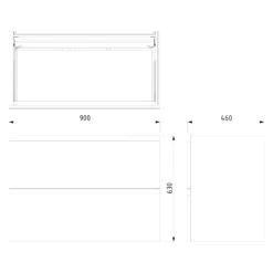 Modulo Badkamermeubel Met Wastafel | 90 Cm Mat Wit Greeploos Front Keramiek 2 Lades Onder Elkaar 13 Modulo Badkamermeubel Met Wastafel | 90 Cm Mat Wit Greeploos Front Keramiek 2 Lades Onder Elkaar -Badkamer Verkoopwinkel modulo badkamermeubel met wastafel 90 cm mat wit greeploos front keramiek 2 lades onder elkaar bmw17 02106 6