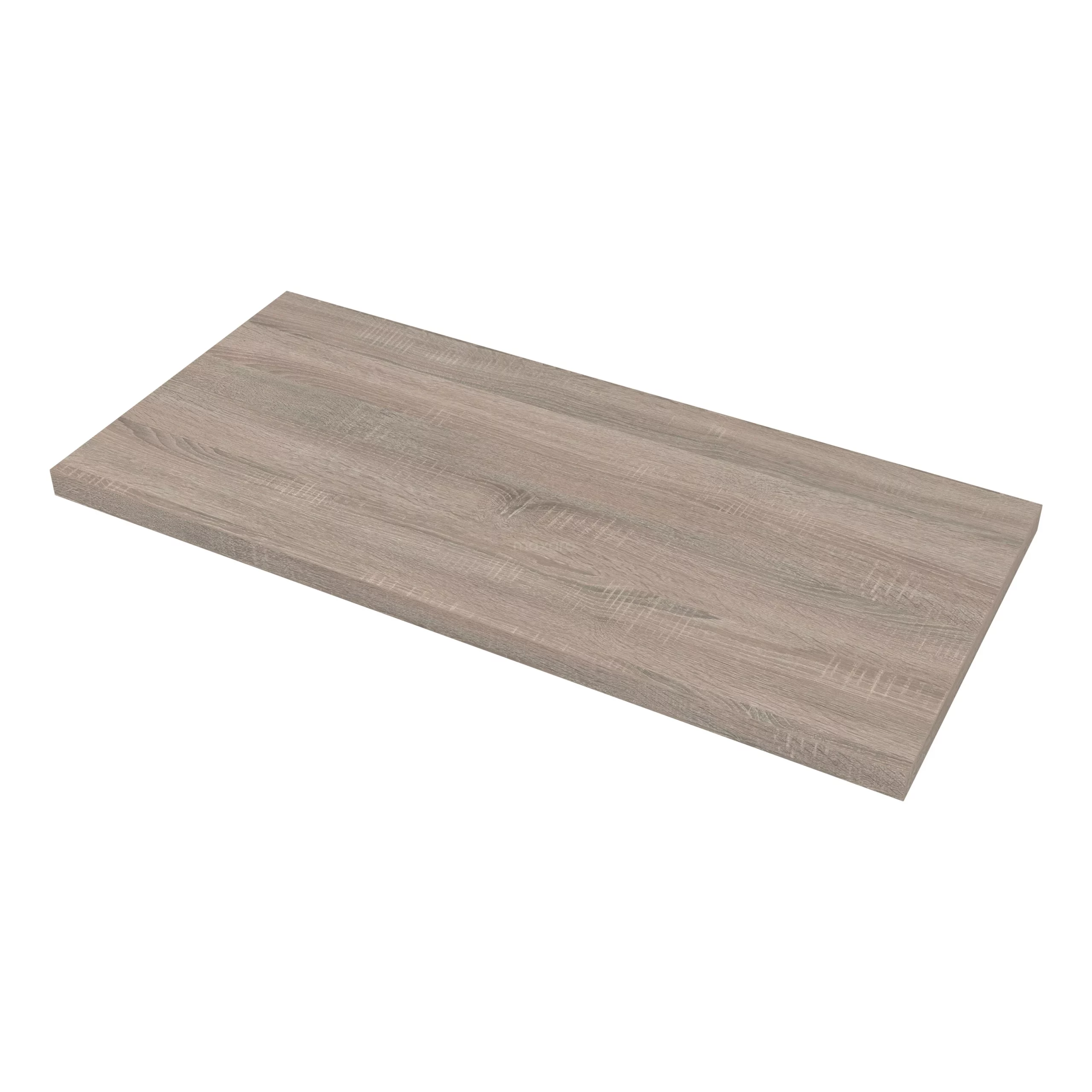Modulo Plato Badkamermeubel Voor Waskom | 100 Cm Eiken Kader Front Eiken Blad 1 Lade 3 Modulo Plato Badkamermeubel Voor Waskom | 100 Cm Eiken Kader Front Eiken Blad 1 Lade - Afbeelding 3