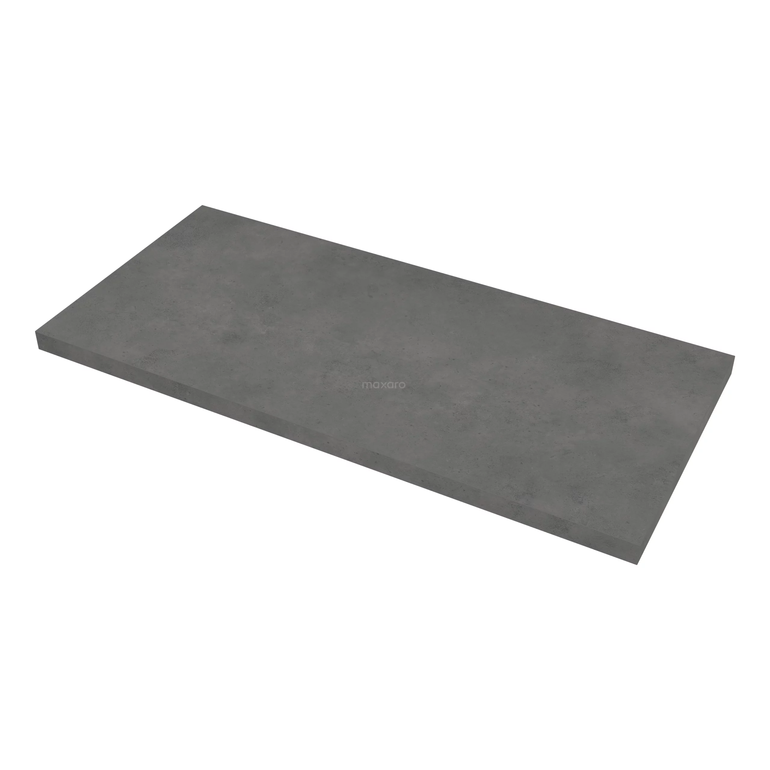 Modulo Plato Badkamermeubel Voor Waskom | 100 Cm Hoogglans Wit Vlak Front Donkergrijs Beton Blad 1 Lade 3 Modulo Plato Badkamermeubel Voor Waskom | 100 Cm Hoogglans Wit Vlak Front Donkergrijs Beton Blad 1 Lade - Afbeelding 3