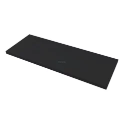 Modulo Plato Badkamermeubel Voor Waskom | 120 Cm Lichtgrijs Beton Vlak Front Mat Zwart Blad 1 Lade -Badkamer Verkoopwinkel modulo plato badkamermeubel voor waskom 120 cm lichtgrijs beton vlak front mat zwart blad 1 lade bmk11 01728 2