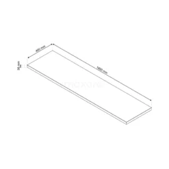 Modulo Plato Badkamermeubel Voor Waskom | 180 Cm Mat Zwart Greeploos Front Middenbruin Eiken Blad 4 Lades -Badkamer Verkoopwinkel modulo plato badkamermeubel voor waskom 180 cm mat zwart greeploos front middenbruin eiken blad 4 lades bmk18 01135 5