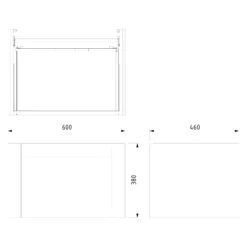 Modulo Plato Badkamermeubel Voor Waskom | 60 Cm Lichtgrijs Eiken Kader Front Mat Zwart Blad 1 Lade 13 Modulo Plato Badkamermeubel Voor Waskom | 60 Cm Lichtgrijs Eiken Kader Front Mat Zwart Blad 1 Lade -Badkamer Verkoopwinkel modulo plato badkamermeubel voor waskom 60 cm lichtgrijs eiken kader front mat zwart blad 1 lade bmk11 01170 6