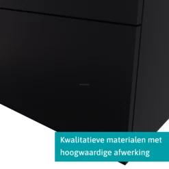 Modulo Plato Badkamermeubel Voor Waskom | 60 Cm Mat Zwart Vlak Front Grijs Eiken Blad 1 Lade 10 Modulo Plato Badkamermeubel Voor Waskom | 60 Cm Mat Zwart Vlak Front Grijs Eiken Blad 1 Lade -Badkamer Verkoopwinkel modulo plato badkamermeubel voor waskom 60 cm mat zwart vlak front grijs eiken blad 1 lade bmk11 00159 3