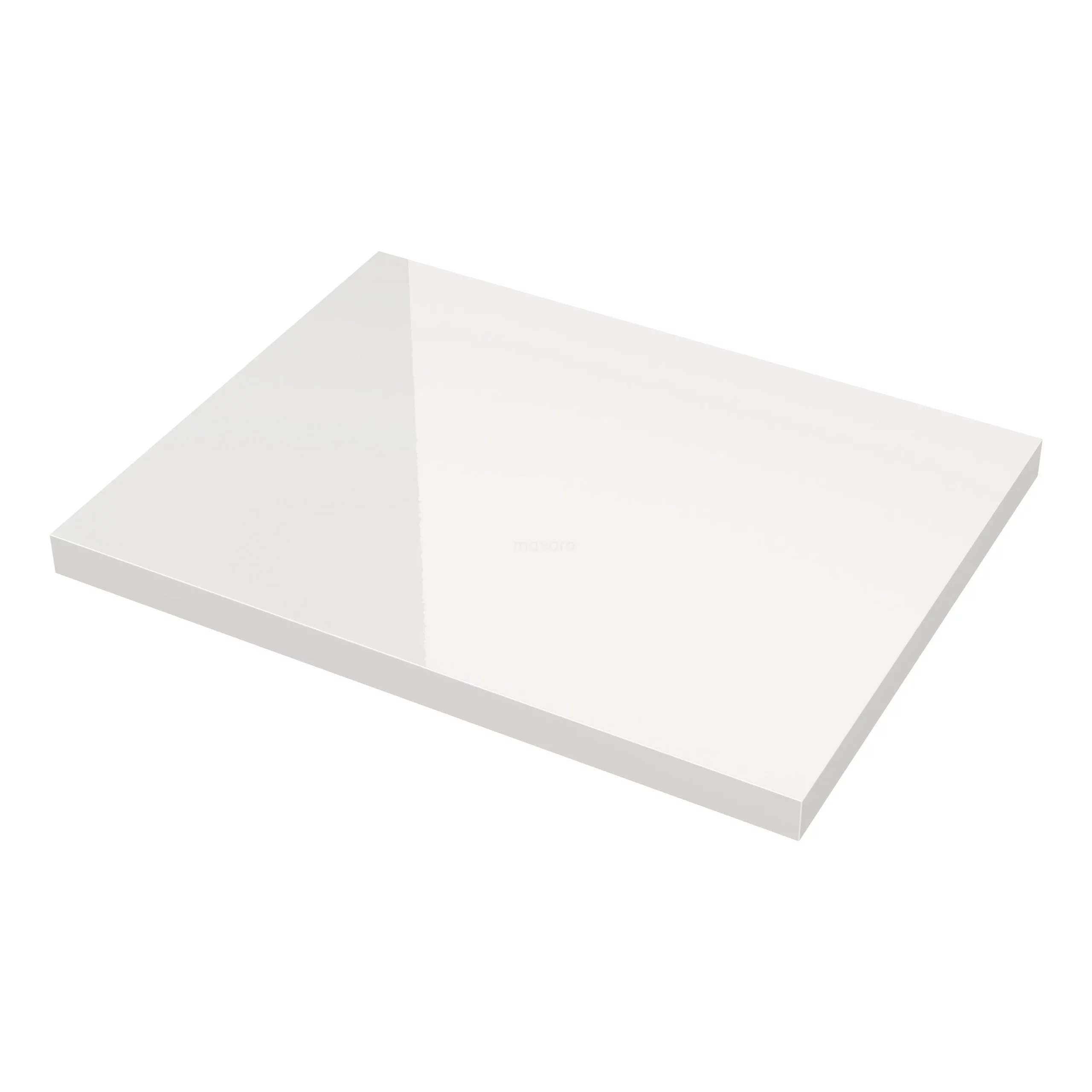 Modulo Plato Badkamermeubel Voor Waskom | 60 Cm Mat Zwart Vlak Front Hoogglans Wit Blad 1 Lade 3 Modulo Plato Badkamermeubel Voor Waskom | 60 Cm Mat Zwart Vlak Front Hoogglans Wit Blad 1 Lade - Afbeelding 3