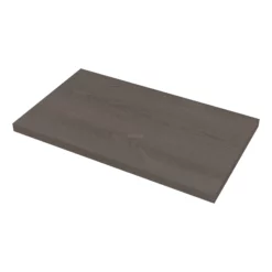 Modulo Plato Badkamermeubel Voor Waskom | 80 Cm Mat Zwart Greeploos Front Donkerbruin Eiken Blad 1 Lade -Badkamer Verkoopwinkel modulo plato badkamermeubel voor waskom 80 cm mat zwart greeploos front donkerbruin eiken blad 1 lade bmk11 00197 2