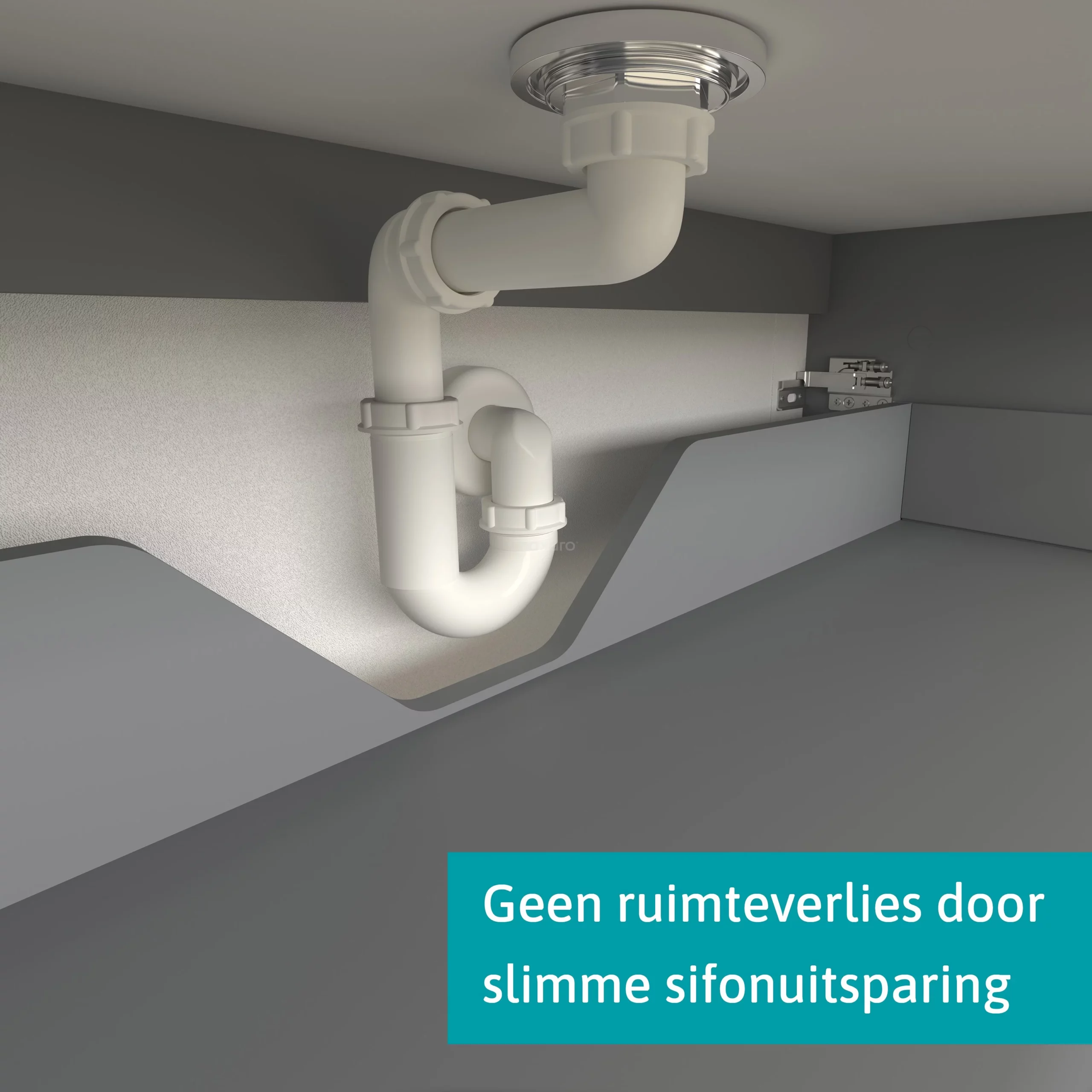 Modulo Plato Badkamermeubel Voor Waskom | 80 Cm Middenbruin Eiken Kader Front Mat Wit Blad 1 Lade 5 Modulo Plato Badkamermeubel Voor Waskom | 80 Cm Middenbruin Eiken Kader Front Mat Wit Blad 1 Lade - Afbeelding 5