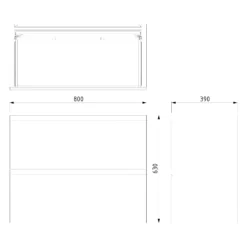 Modulo Plato Slim Badkamermeubel Voor Waskom | 80 Cm Hoogglans Wit Greeploos Front Lichtbruin Eiken Blad 2 Lades Onder Elkaar 13 Modulo Plato Slim Badkamermeubel Voor Waskom | 80 Cm Hoogglans Wit Greeploos Front Lichtbruin Eiken Blad 2 Lades Onder Elkaar -Badkamer Verkoopwinkel modulo plato slim badkamermeubel voor waskom 80 cm hoogglans wit greeploos front lichtbruin eiken blad 2 lades onder elkaar bmk37 01235 6