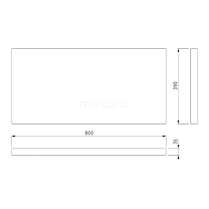 Modulo Plato Slim Badkamermeubel Voor Waskom | 80 Cm Lichtbruin Eiken Kader Front Lichtbruin Eiken Blad 2 Lades Onder Elkaar 6 Modulo Plato Slim Badkamermeubel Voor Waskom | 80 Cm Lichtbruin Eiken Kader Front Lichtbruin Eiken Blad 2 Lades Onder Elkaar - Afbeelding 6
