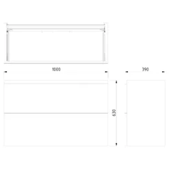 Modulo Slim Badkamermeubel Met Wastafel | 100 Cm Lichtgrijs Beton Greeploos Front Mineraalmarmer 2 Lades Onder Elkaar 10 Modulo Slim Badkamermeubel Met Wastafel | 100 Cm Lichtgrijs Beton Greeploos Front Mineraalmarmer 2 Lades Onder Elkaar -Badkamer Verkoopwinkel modulo slim badkamermeubel met wastafel 100 cm lichtgrijs beton greeploos front mineraalmarmer 2 lades onder elkaar bmw37 00807 4