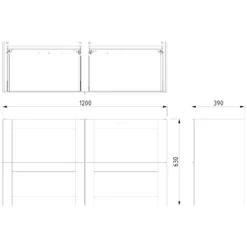 Modulo Slim Badkamermeubel Met Wastafel | 120 Cm Lichtgrijs Eiken Kader Front Mineraalmarmer 4 Lades -Badkamer Verkoopwinkel modulo slim badkamermeubel met wastafel 120 cm lichtgrijs eiken kader front mineraalmarmer 4 lades bmw38 00020 6