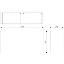 Modulo Slim Badkamermeubel Met Wastafel | 120 Cm Mat Wit Vlak Front Mineraalmarmer 4 Lades -Badkamer Verkoopwinkel modulo slim badkamermeubel met wastafel 120 cm mat wit vlak front mineraalmarmer 4 lades bmw38 00010 6