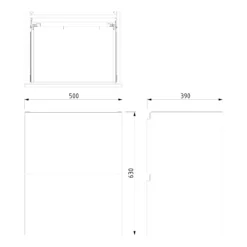 Modulo Slim Badkamermeubel Met Wastafel | 50 Cm Mat Zwart Greeploos Front Keramiek 2 Lades Onder Elkaar 13 Modulo Slim Badkamermeubel Met Wastafel | 50 Cm Mat Zwart Greeploos Front Keramiek 2 Lades Onder Elkaar -Badkamer Verkoopwinkel modulo slim badkamermeubel met wastafel 50 cm mat zwart greeploos front keramiek 2 lades onder elkaar bmw37 00451 6