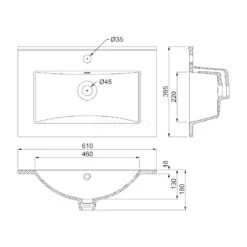 Modulo Slim Badkamermeubel Met Wastafel | 60 Cm Mat Zwart Greeploos Front Keramiek 2 Lades Onder Elkaar -Badkamer Verkoopwinkel modulo slim badkamermeubel met wastafel 60 cm mat zwart greeploos front keramiek 2 lades onder elkaar bmw37 00611 5