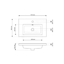 Modulo Slim Badkamermeubel Met Wastafel | 60 Cm Middengrijs Vlak Front Keramiek 2 Lades Onder Elkaar 12 Modulo Slim Badkamermeubel Met Wastafel | 60 Cm Middengrijs Vlak Front Keramiek 2 Lades Onder Elkaar -Badkamer Verkoopwinkel modulo slim badkamermeubel met wastafel 60 cm middengrijs vlak front keramiek 2 lades onder elkaar bmw37 00076 5