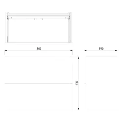 Modulo Slim Badkamermeubel Met Wastafel | 80 Cm Lichtgrijs Beton Vlak Front Keramiek 2 Lades Onder Elkaar 13 Modulo Slim Badkamermeubel Met Wastafel | 80 Cm Lichtgrijs Beton Vlak Front Keramiek 2 Lades Onder Elkaar -Badkamer Verkoopwinkel modulo slim badkamermeubel met wastafel 80 cm lichtgrijs beton vlak front keramiek 2 lades onder elkaar bmw37 00543 6