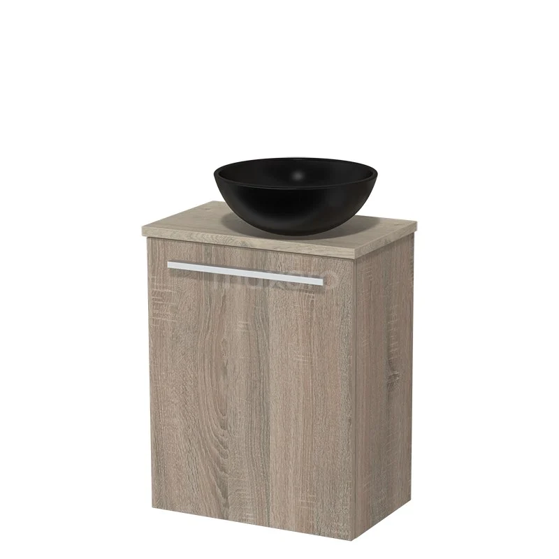 Toiletmeubel Met Waskom Keramiek Modulo Eiken Vlak 41 Cm Lichtgrijs Eiken Blad 2 Toiletmeubel Met Waskom Keramiek Modulo Eiken Vlak 41 Cm Lichtgrijs Eiken Blad - Afbeelding 2