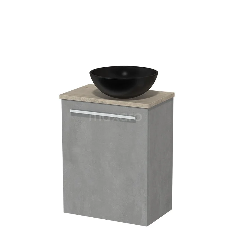 Toiletmeubel Met Waskom Keramiek Modulo Lichtgrijs Beton Vlak 41 Cm Lichtgrijs Eiken Blad 2 Toiletmeubel Met Waskom Keramiek Modulo Lichtgrijs Beton Vlak 41 Cm Lichtgrijs Eiken Blad - Afbeelding 2