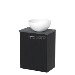 Toiletmeubel Met Waskom Mineraalmarmer Modulo Mat Zwart Lamel 41 Cm Donkergrijs Blad 9 Toiletmeubel Met Waskom Mineraalmarmer Modulo Mat Zwart Lamel 41 Cm Donkergrijs Blad -Badkamer Verkoopwinkel toiletmeubel met waskom mineraalmarmer modulo mat zwart lamel 41 cm donkergrijs blad tmk10 00320 1