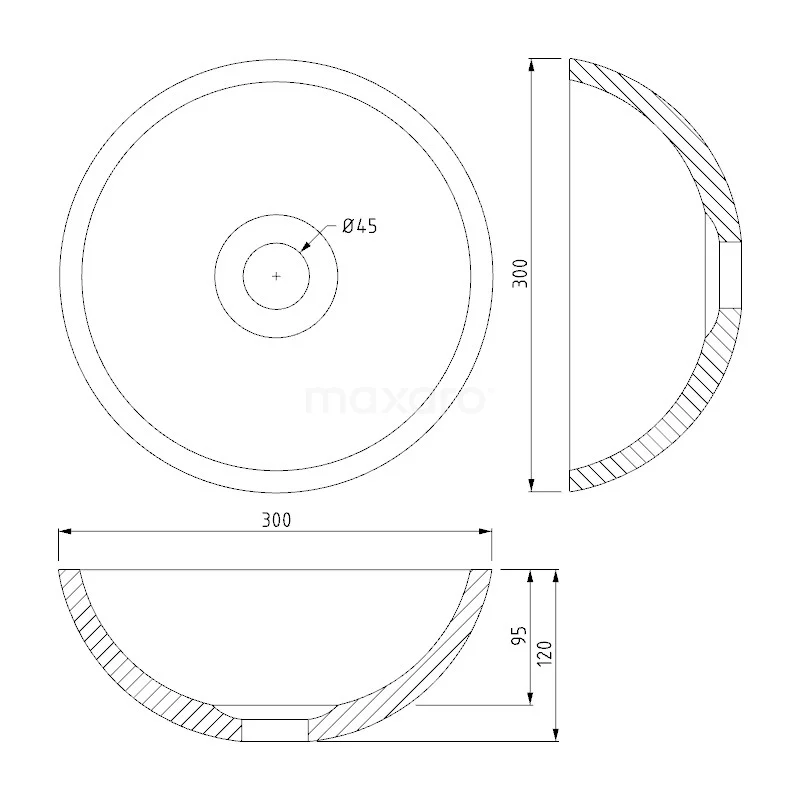 Toiletmeubel Met Waskom Natuursteen Modulo Eiken Kader 41 Cm Mat Zwart Blad 6 Toiletmeubel Met Waskom Natuursteen Modulo Eiken Kader 41 Cm Mat Zwart Blad - Afbeelding 6