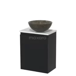 Toiletmeubel Met Waskom Natuursteen Modulo Mat Zwart Greeploos 41 Cm Hoogglans Wit Blad 8 Toiletmeubel Met Waskom Natuursteen Modulo Mat Zwart Greeploos 41 Cm Hoogglans Wit Blad -Badkamer Verkoopwinkel toiletmeubel met waskom natuursteen modulo mat zwart greeploos 41 cm hoogglans wit blad tmk10 05031 1