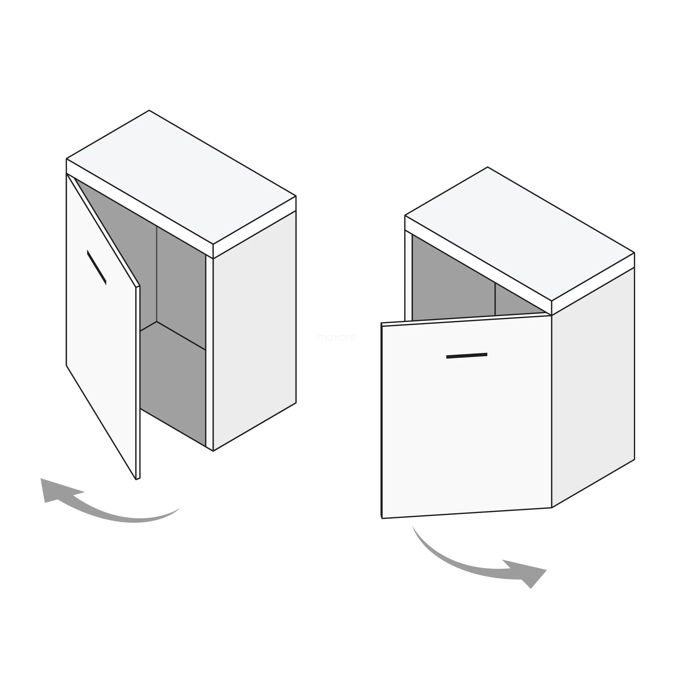 Toiletmeubel Met Waskom Natuursteen Modulo Mat Zwart Vlak 41 Cm Eiken Blad 3 Toiletmeubel Met Waskom Natuursteen Modulo Mat Zwart Vlak 41 Cm Eiken Blad - Afbeelding 3