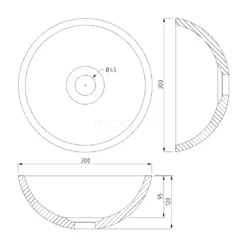 Toiletmeubel Met Waskom Natuursteen Modulo Mat Zwart Vlak 41 Cm Grijs Eiken Blad -Badkamer Verkoopwinkel toiletmeubel met waskom natuursteen modulo mat zwart vlak 41 cm grijs eiken blad tmk10 00454 6