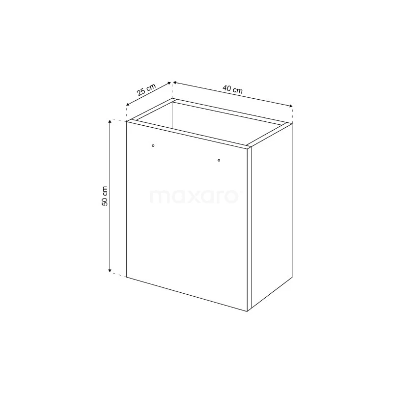Toiletmeubel Met Waskom Quartz Modulo Donkergrijs Beton 41 Cm 5 Toiletmeubel Met Waskom Quartz Modulo Donkergrijs Beton 41 Cm - Afbeelding 5