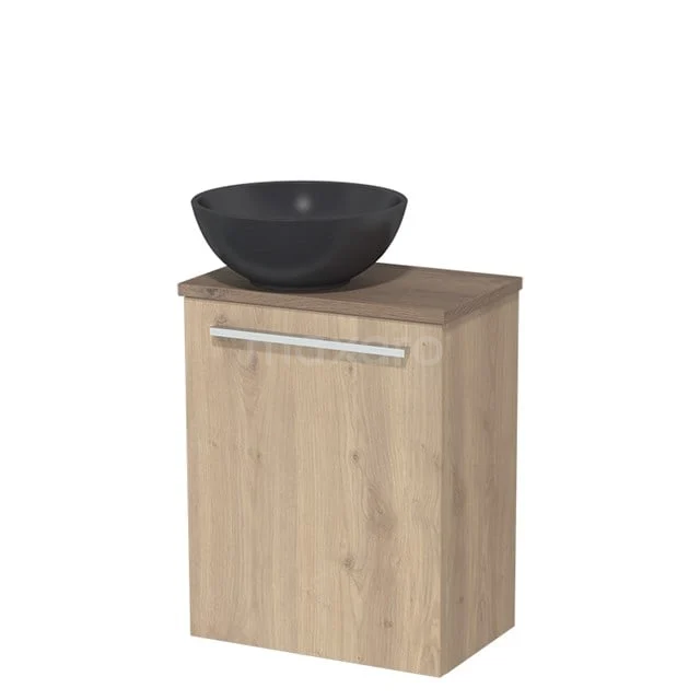 Toiletmeubel Met Waskom Quartz Modulo Lichtbruin Eiken Vlak 41 Cm Middenbruin Eiken Blad 1 Toiletmeubel Met Waskom Quartz Modulo Lichtbruin Eiken Vlak 41 Cm Middenbruin Eiken Blad