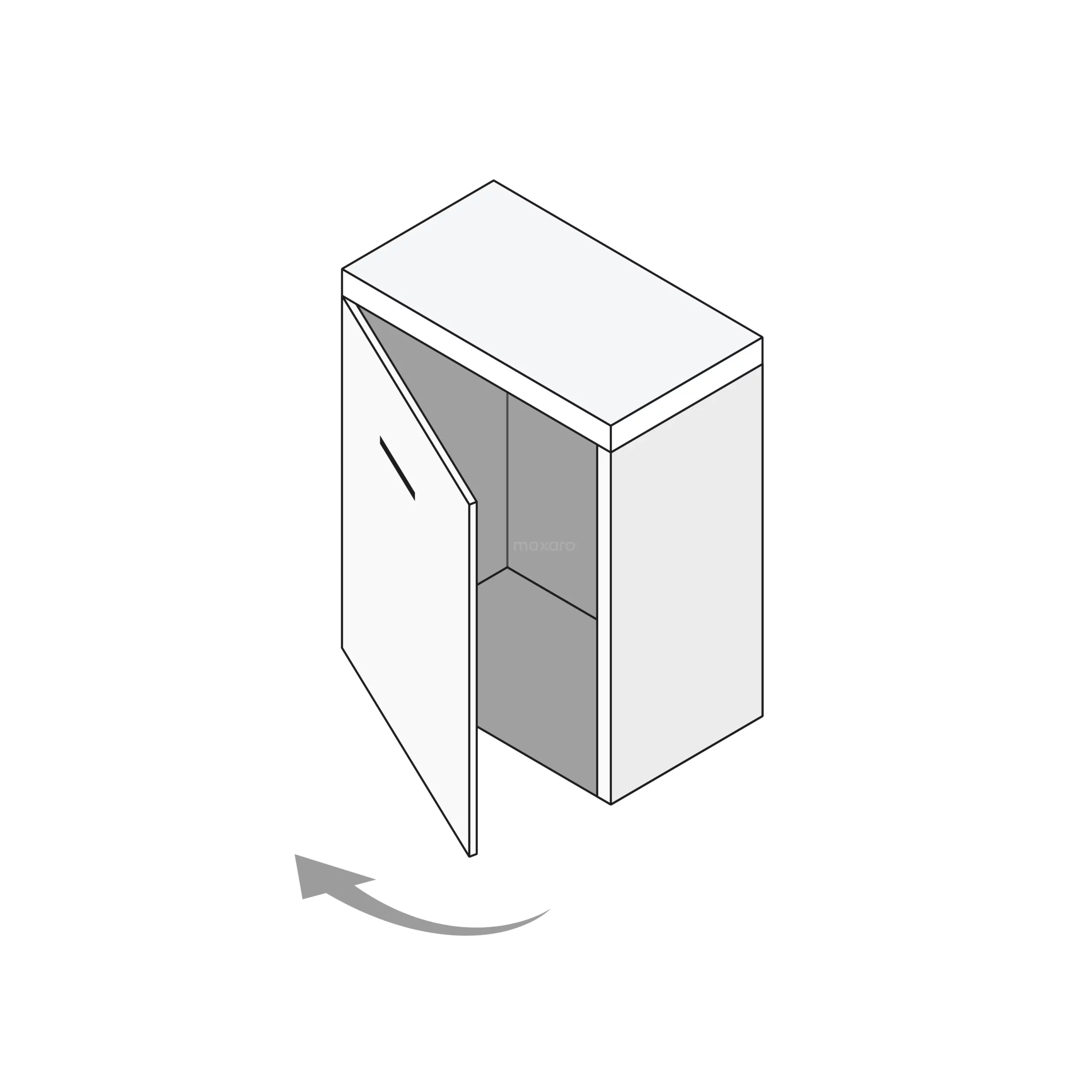 Toiletmeubel Met Waskom Solid Surface Modulo Mat Zwart Greeploos 41 Cm Middengrijs Blad 3 Toiletmeubel Met Waskom Solid Surface Modulo Mat Zwart Greeploos 41 Cm Middengrijs Blad - Afbeelding 3