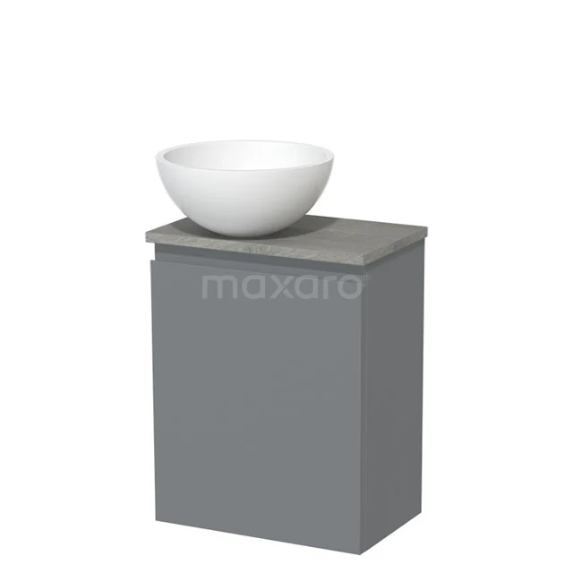 Toiletmeubel Met Waskom Solid Surface Modulo Middengrijs Greeploos 41 Cm Grijs Eiken Blad 1 Toiletmeubel Met Waskom Solid Surface Modulo Middengrijs Greeploos 41 Cm Grijs Eiken Blad