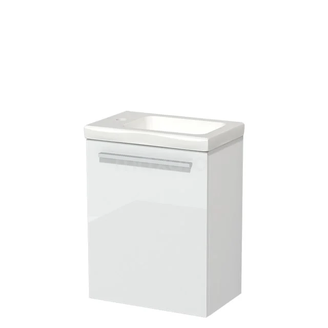 Toiletmeubel Met Wastafel Keramiek Modulo Hoogglans Wit 40 Cm 1 Toiletmeubel Met Wastafel Keramiek Modulo Hoogglans Wit 40 Cm