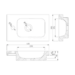 Toiletmeubel Met Wastafel Natuursteen Modulo Mat Zwart 40 Cm 12 Toiletmeubel Met Wastafel Natuursteen Modulo Mat Zwart 40 Cm -Badkamer Verkoopwinkel toiletmeubel met wastafel natuursteen modulo mat zwart 40 cm tmw10 00015 5